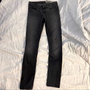 All Saints Low-rise Skinny Jeans, Ashby- Grey